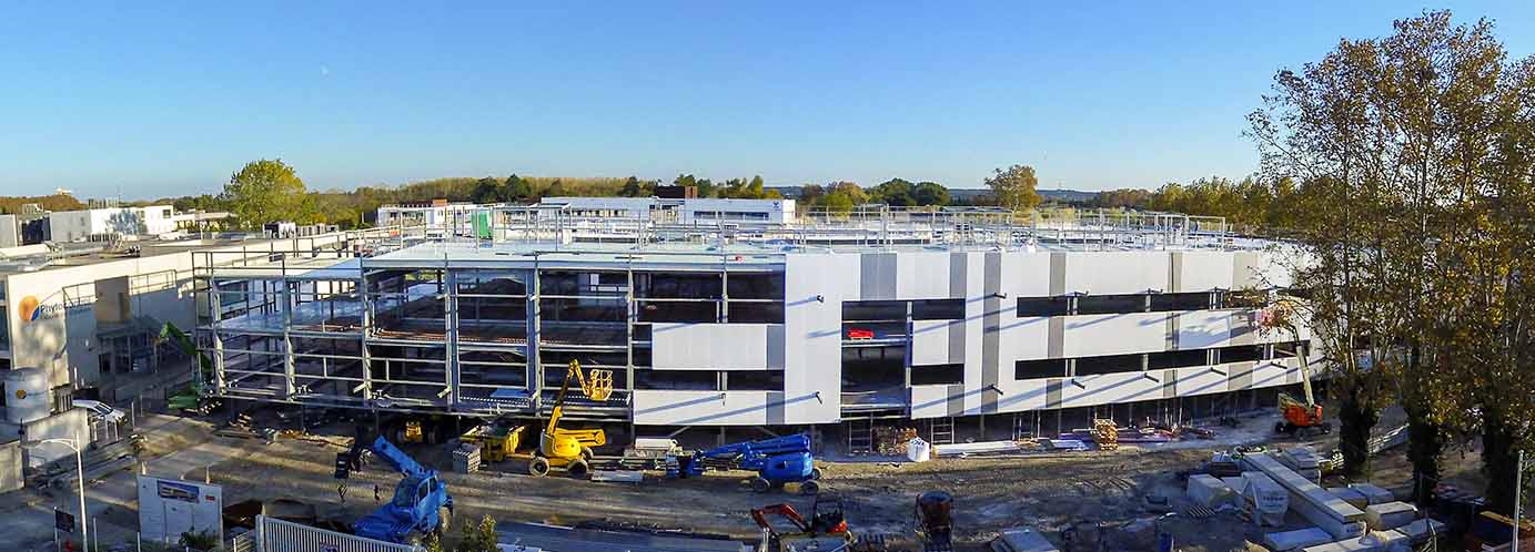 Suivi de chantier réalisé avec une caméra timelapse en Provence